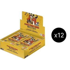 The World's Strongest Warriors Booster Box Case - The World's Strongest Warriors (OP17) | Japanese Pokémon & One Piece Wholesale | TCG Cards Distribution Japan